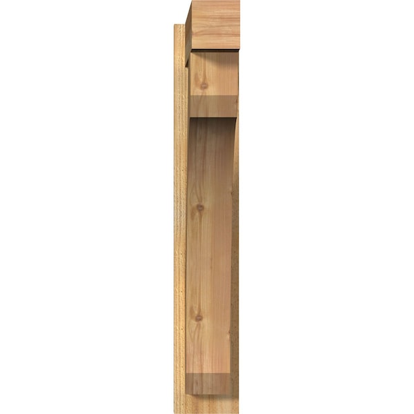 Legacy Block Rough Sawn Outlooker, Western Red Cedar, 6W X 24D X 36H